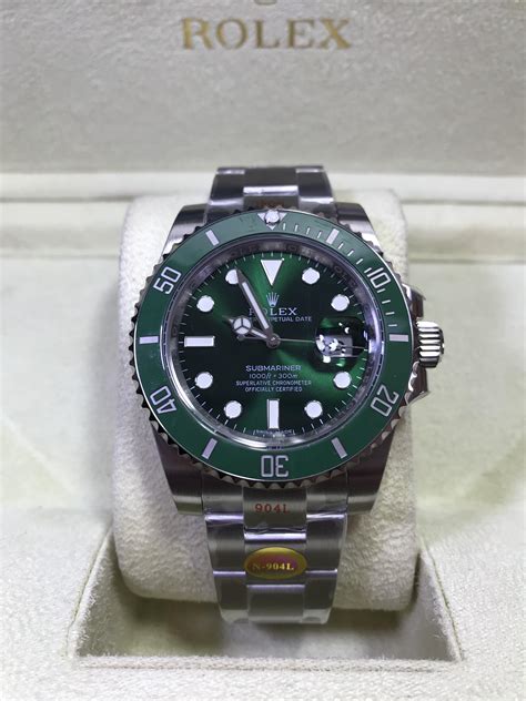 rolex submariner hulk noob|Rolex Hulk watch charts.